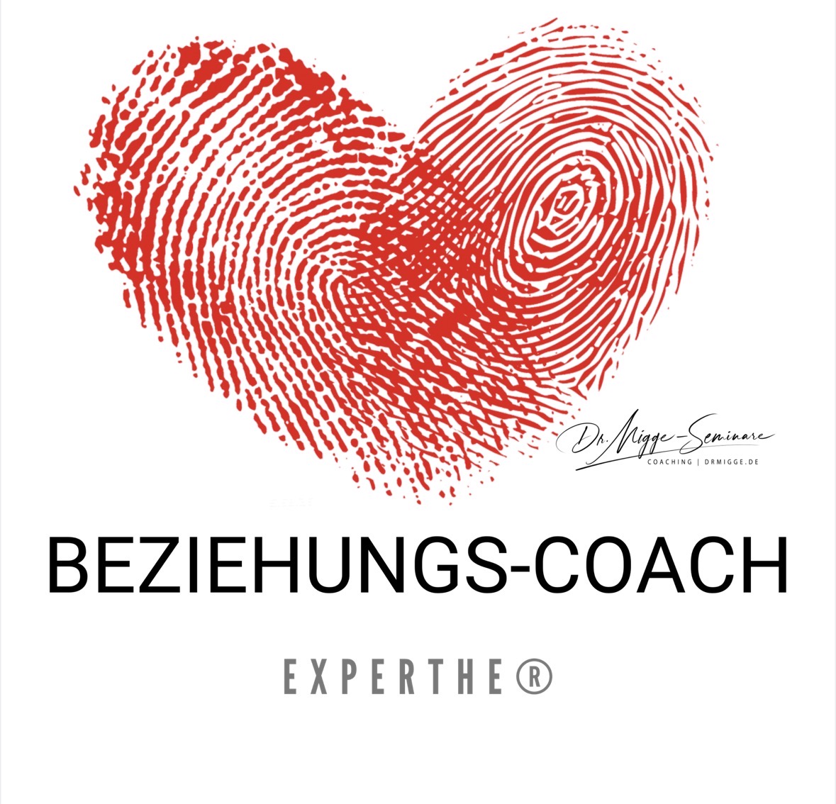 Beziehungs-Coach (ExperThe®) — Zertifikatsbadge der Dr. Migge-Seminare